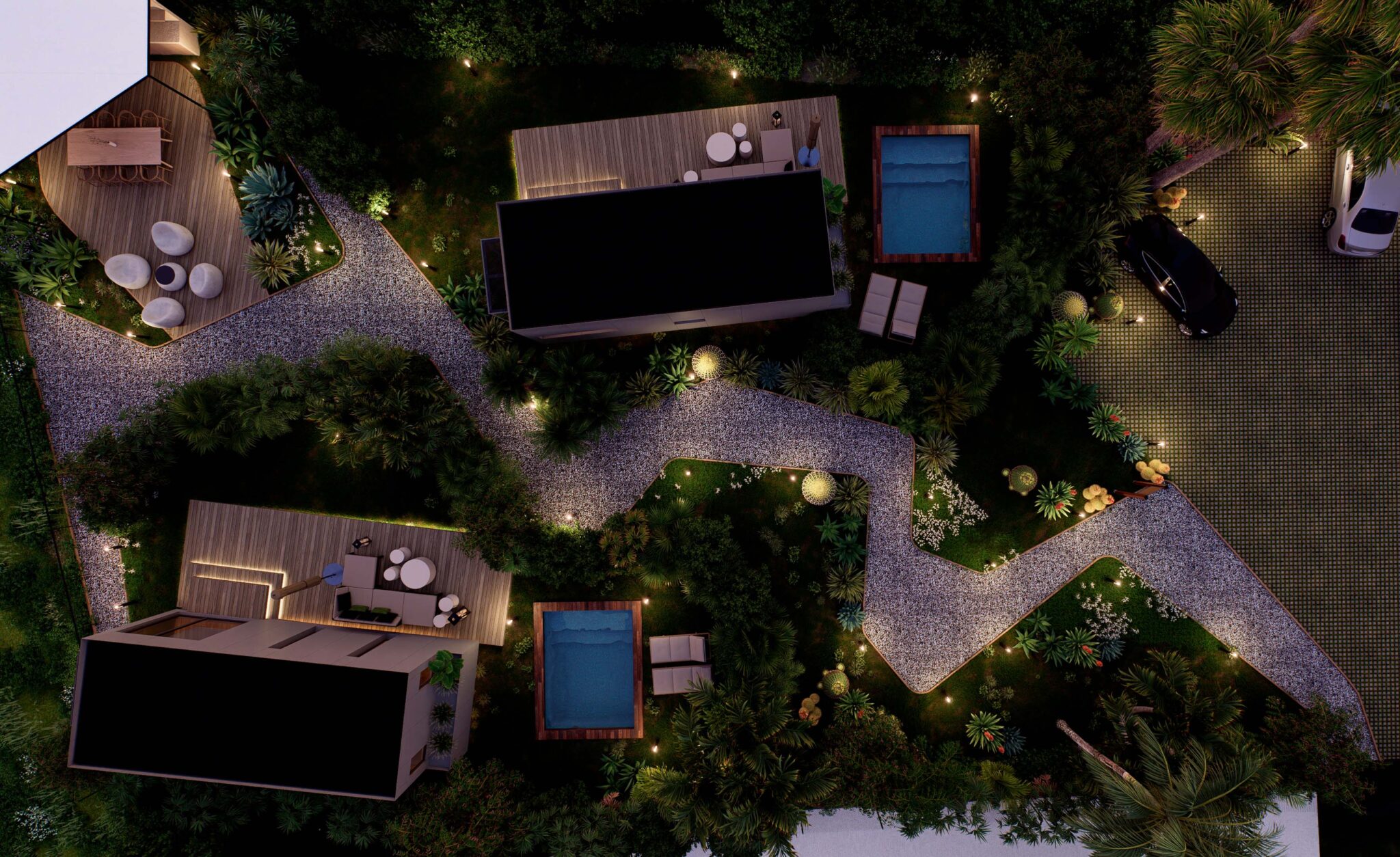 Rincón del surf toma aérea