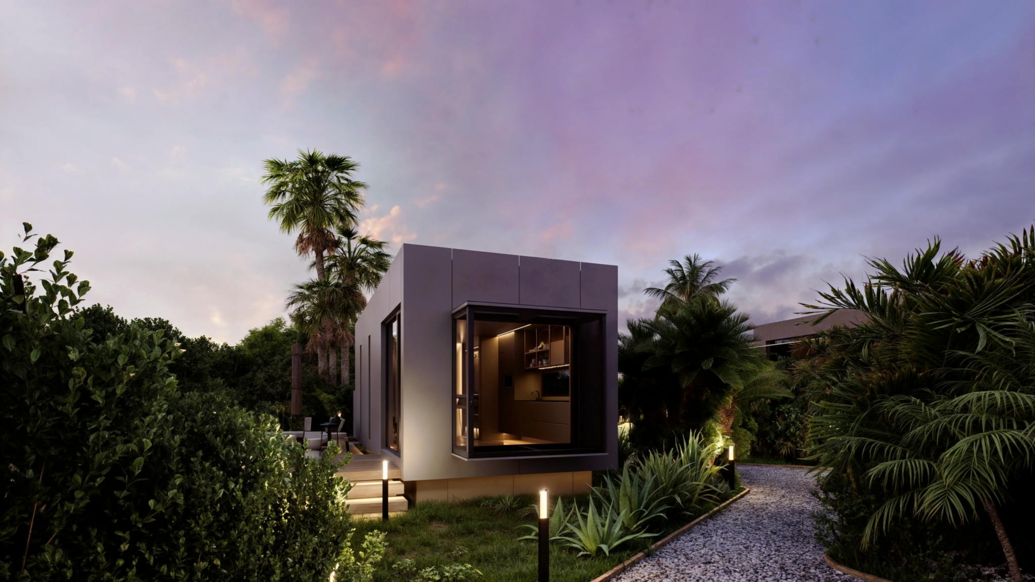 Rincón del surf exterior