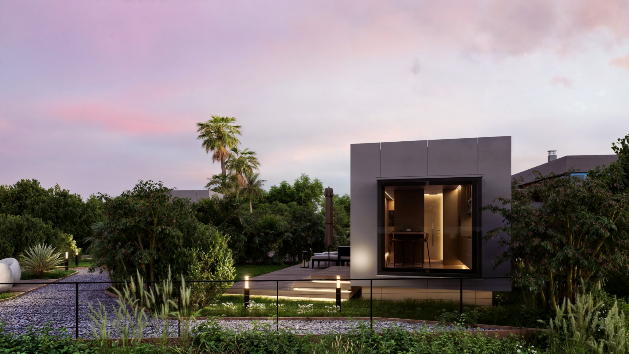 Rincón del surf exterior